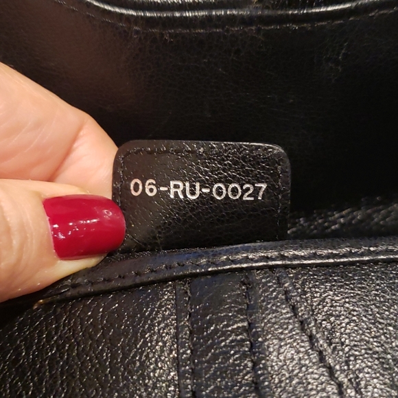 Dior Black Saddle Purse - Picture 7 of 8